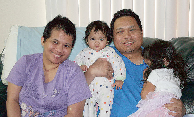 Emilyn and Jojo Nanez and their daughters Arwen Faye and Almira Isabelle survive on short-term disability benefits after she suffered two strokes following the birth of their younger daughter. Although her health is improving, the family may be forced to return to the Philippines - an area ravaged by natural disasters since they left home.