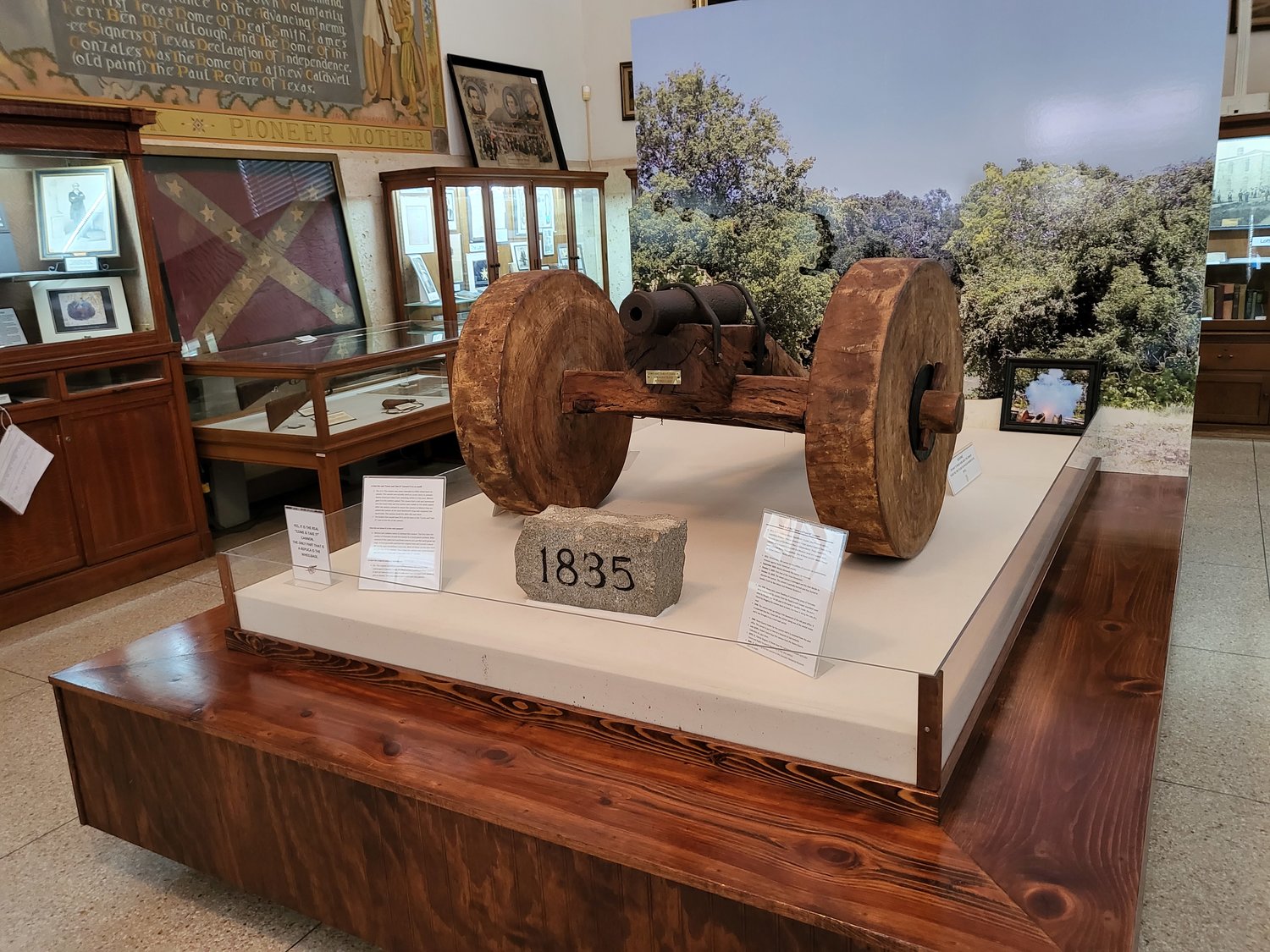 The infamous Gonzales cannon, defended by The Old 18 against the Mexican Army during the Battle of Gonzales, still stands proud at the Gonzales Memorial Museum. It was this act of defiance that is celebrated during the annual Come and Take It Celebration, which will be held Oct. 1-3.